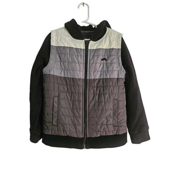 Tony Hawk Boys Hooded Full Zip Light Jacket Padded Size 7 - Picture 1 of 5